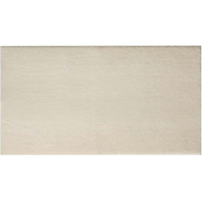 tectake® Kortpolig vloerkleed Soft Zone 60 x 110 cm - Beige