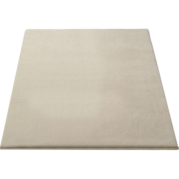 tectake® Kortpolig vloerkleed Soft Zone 60 x 110 cm - Beige