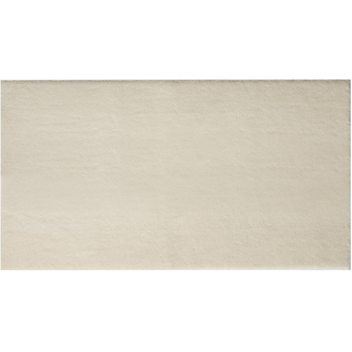 tectake® Kortpolig vloerkleed Soft Zone 80 x 150 cm - Beige
