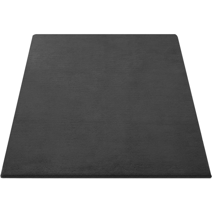 tectake® Kortpolig vloerkleed Soft Zone 80 x 150 cm - Antraciet