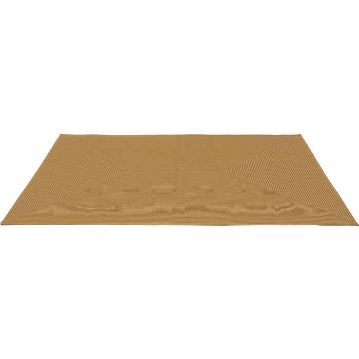 tectake® Gevlochten vloerkleed Raya in jute-look 160 x 230 cm - Bruin
