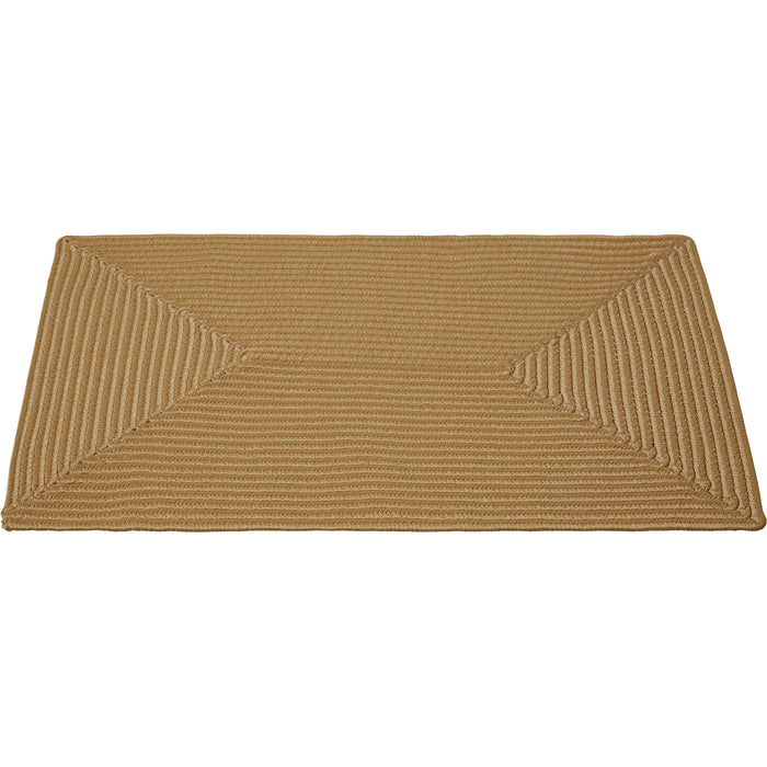 tectake® Gevlochten vloerkleed Raya in jute-look 60 x 90 cm - Bruin