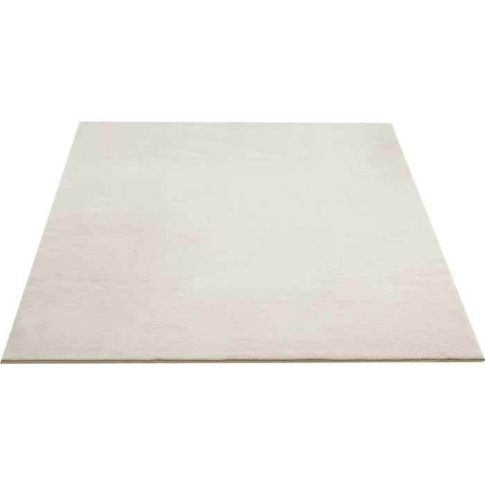 tectake® Kortpolig vloerkleed Soft Zone 120 x 170 cm - Crème