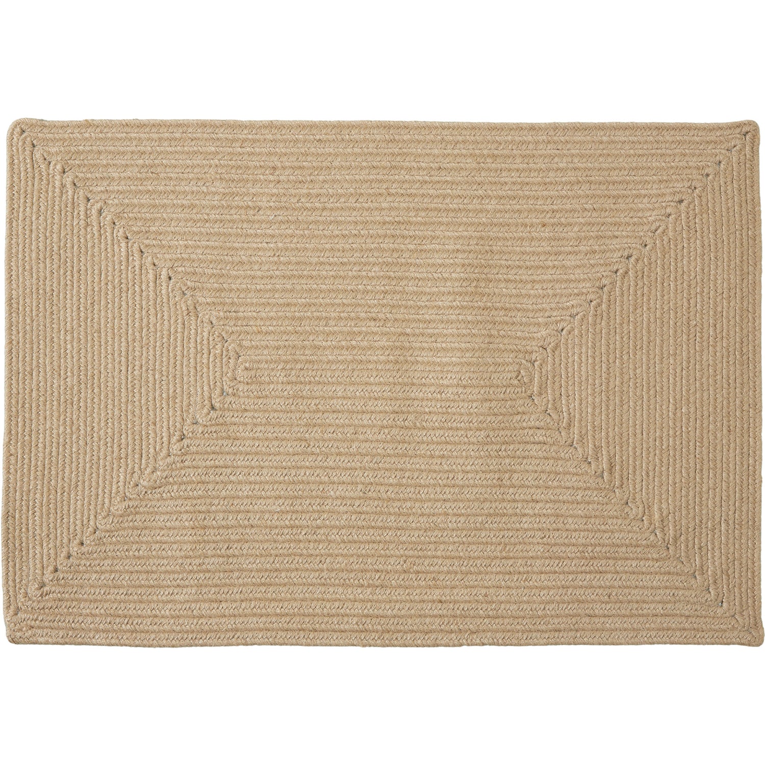 tectake® Gevlochten vloerkleed Vibe van jute, boho-stijl 60 x 90 cm