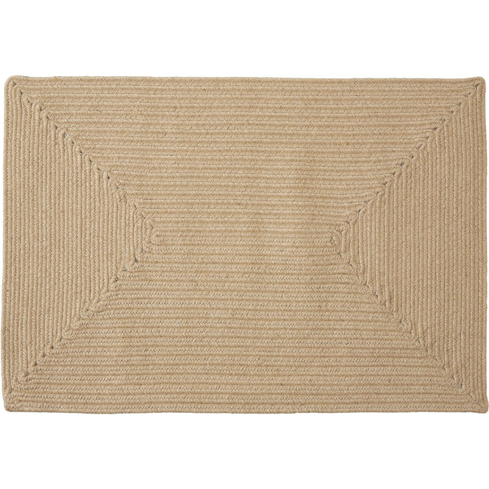 tectake® Gevlochten vloerkleed Vibe van jute, boho-stijl 60 x 90 cm