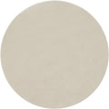 tectake® Kortpolig vloerkleed Soft Zone Ø 120 cm - Beige