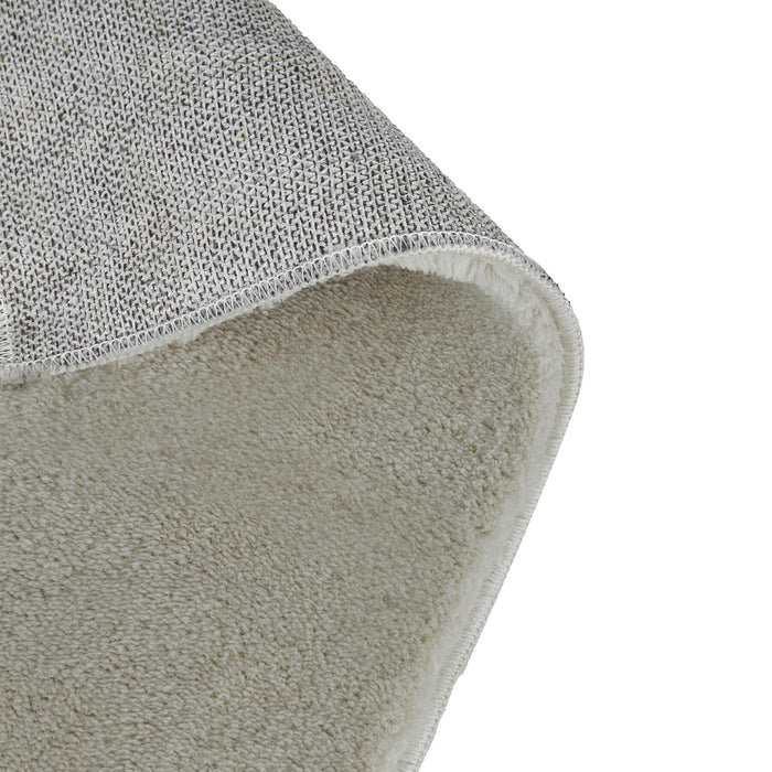 tectake® Kortpolig vloerkleed Soft Zone 120 x 170 cm - Zandkleur