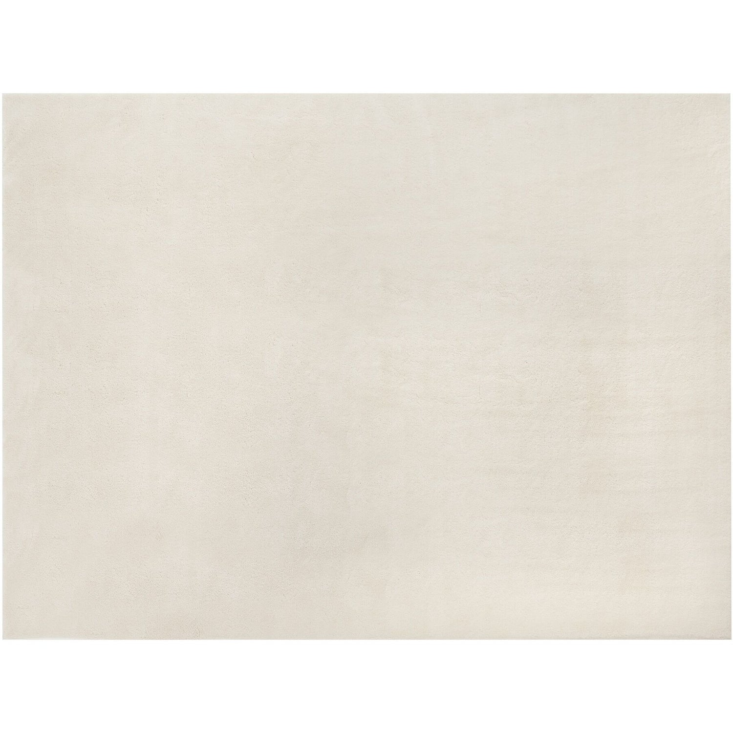 tectake® Kortpolig vloerkleed Soft Zone 120 x 170 cm - Crème