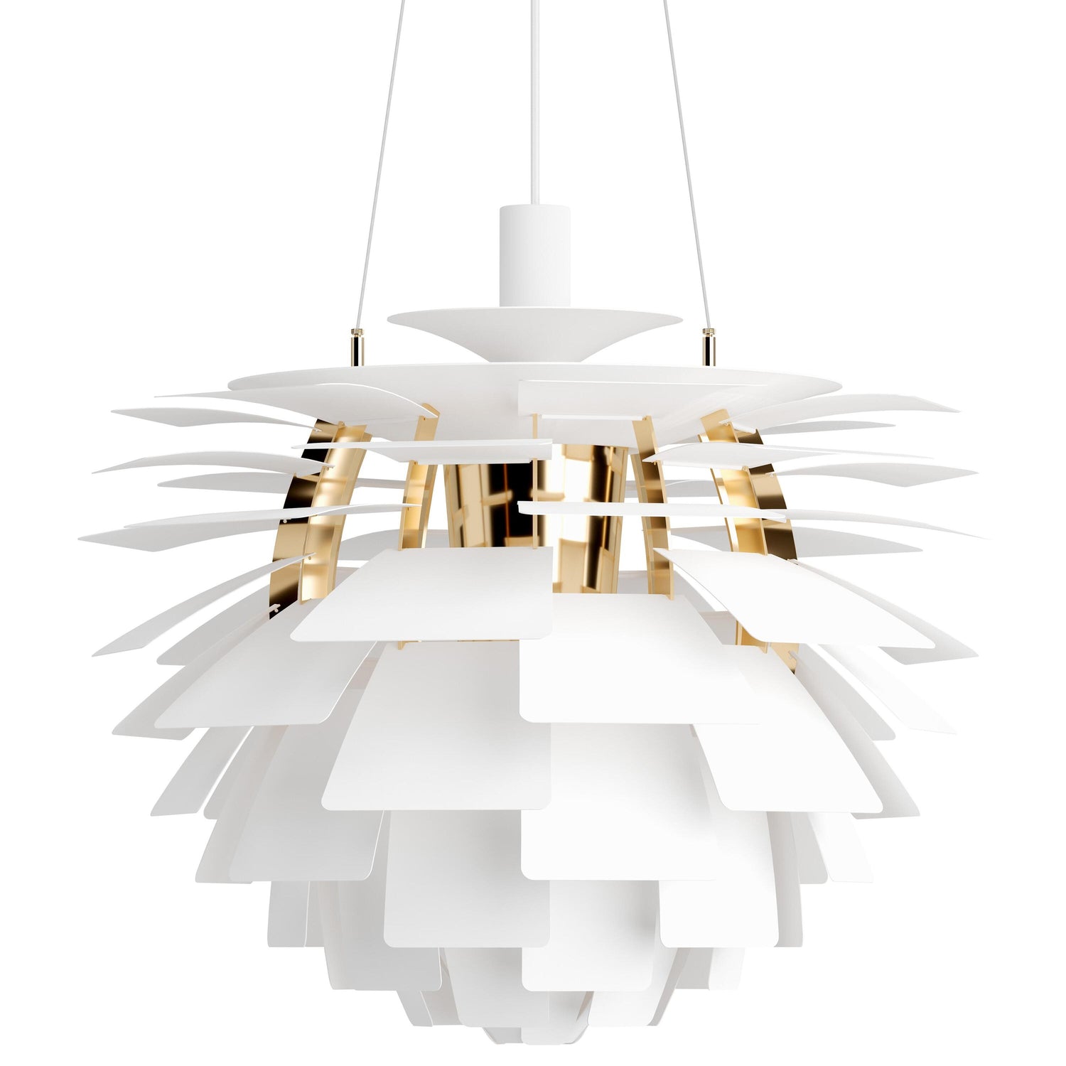 PH Artichoke hanglamp Ø600 Brass Metallised Soft White