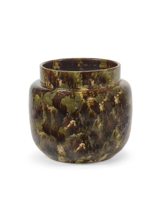 Serax Bloempot Mystique Brown-Bruin D 32 cm H 28 cm Opening 23cm