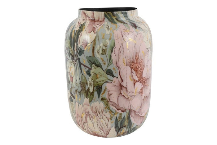 Countryfield vaas Peony  roze|wit