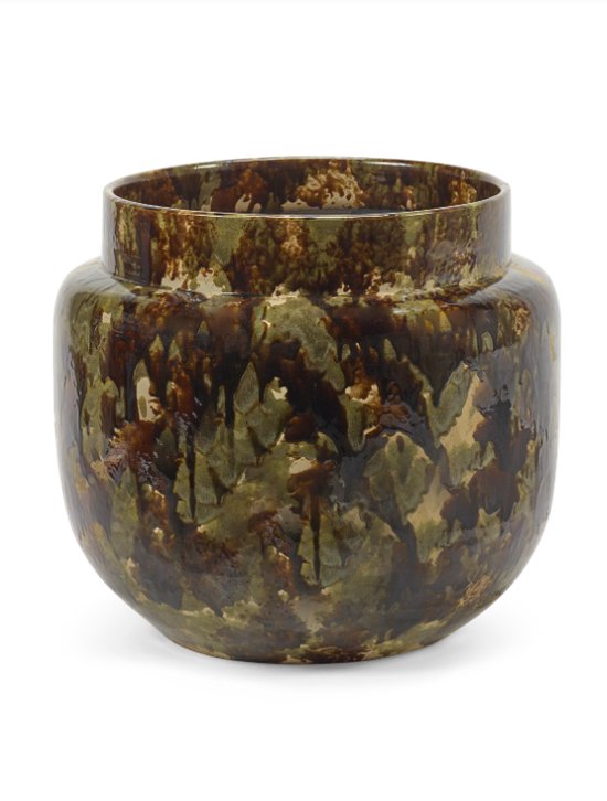 Serax Bloempot Mystique Brown-Bruin D 40 cm H 36,5 cm Opening 30cm