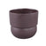PTMD Bloempot Carolinee - 17x17x15 cm - Keramiek - Paars