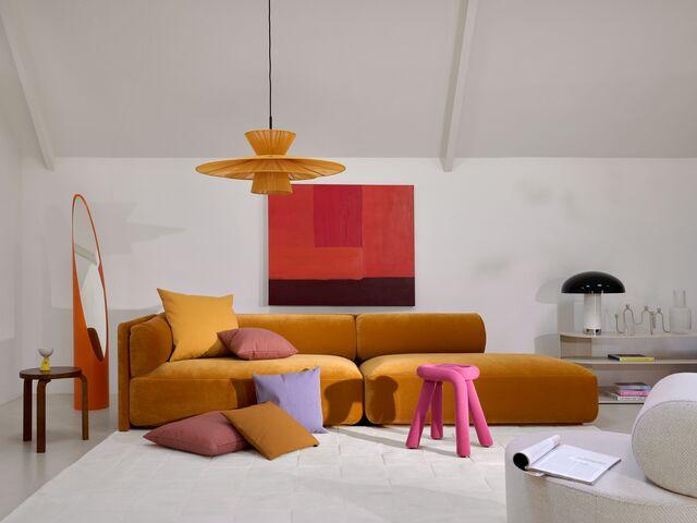 Solle hanglamp L Ø80 Honey