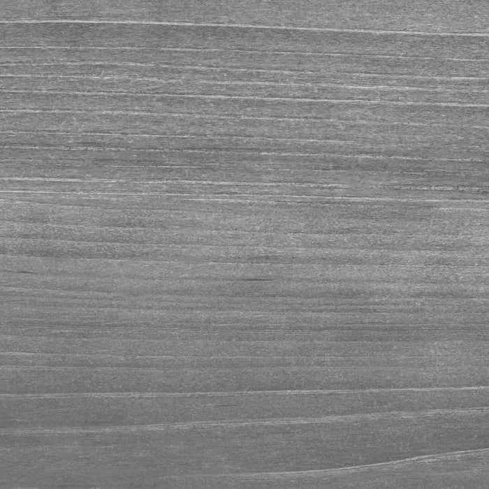 tectake® Plantenbak Flora, gelakt hout, met plantenfolie - Grijs