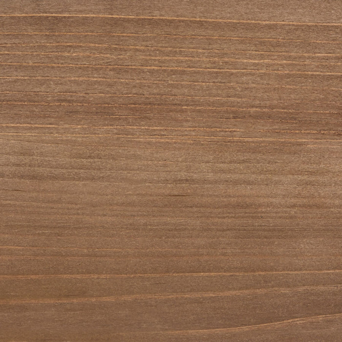 tectake® Plantenbak Flora, gelakt hout, met plantenfolie - Bruin