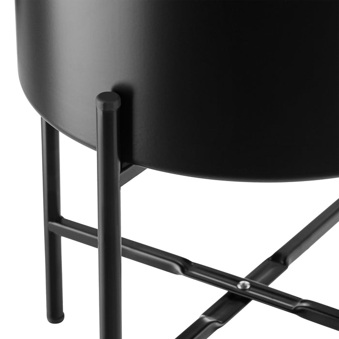 tectake® Plantenstandaard Mine, 2-delige set, gepoedercoat staal