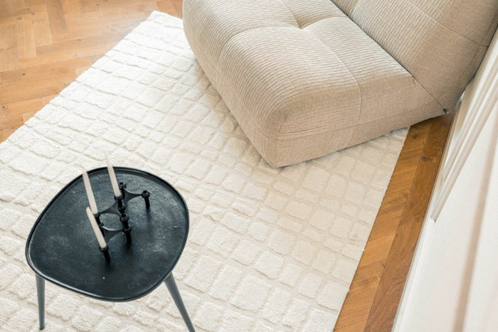 Interieur05 Scandinavisch vloerkleed Malin creme|wit - 160 x 235 cm