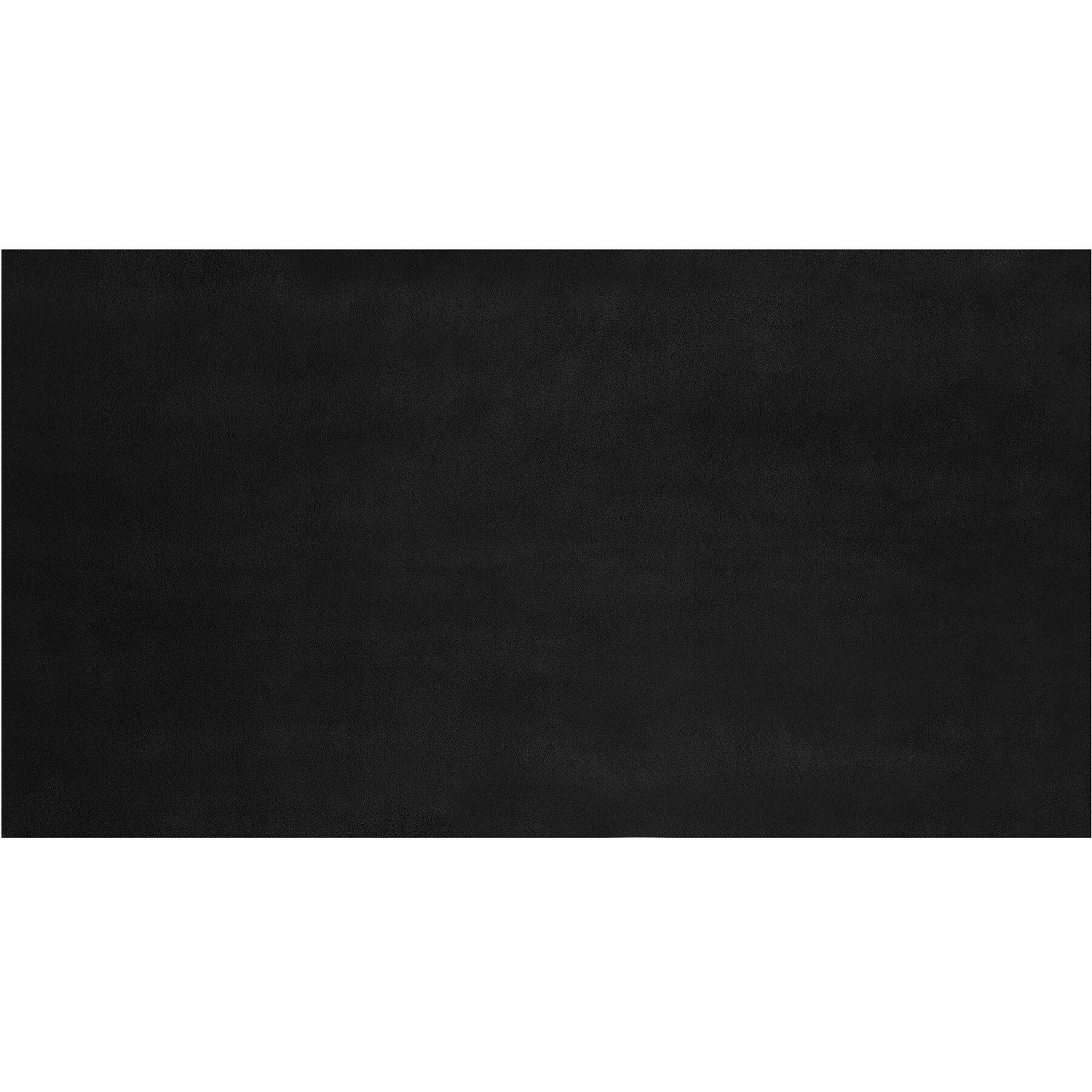 tectake® Kortpolig vloerkleed Soft Zone 60 x 110 cm - Zwart