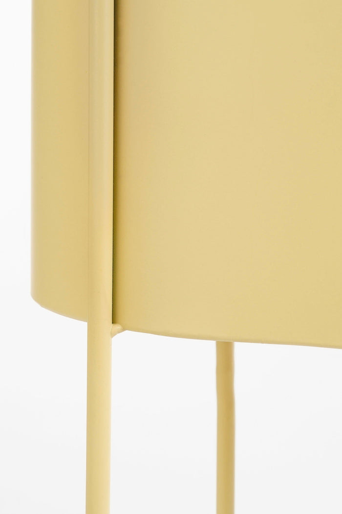 Mica Decorations Moritz Bloempot - L55 x B24 x H65 cm - Beige