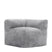 icon Zen Modulaire Bank Element - Hoekstuk - Ribfluweel - Grijs