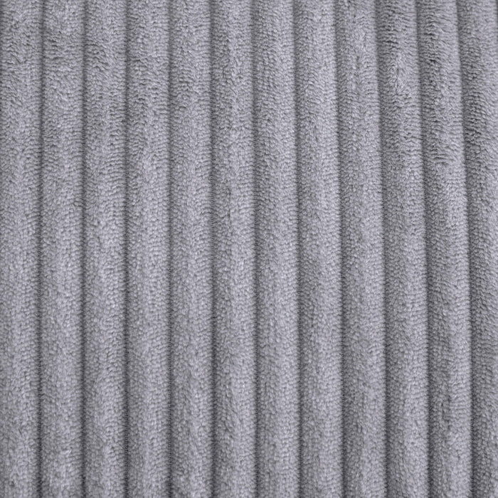 icon Zen Modulaire Bank Element - Hoekstuk - Ribfluweel - Grijs