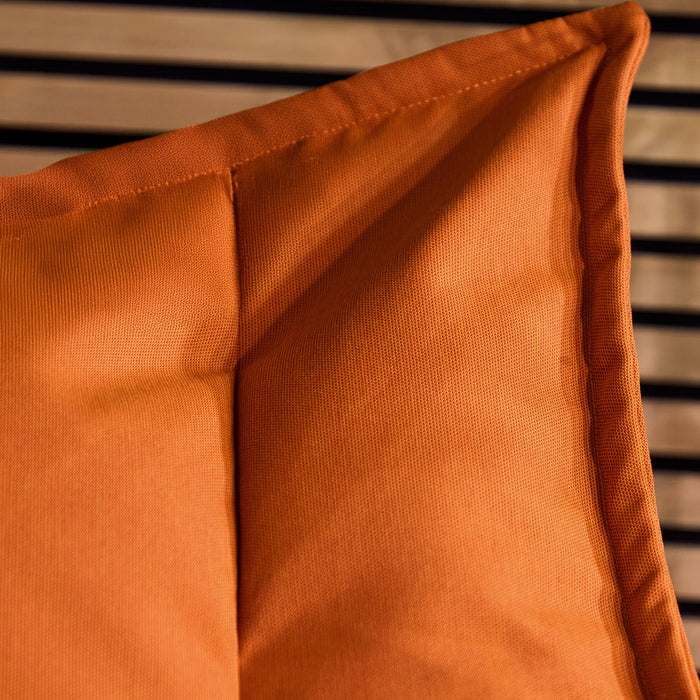 icon Alto Zitzak Fauteuil met Poef - Olefin Binnen en Buiten - Oranje