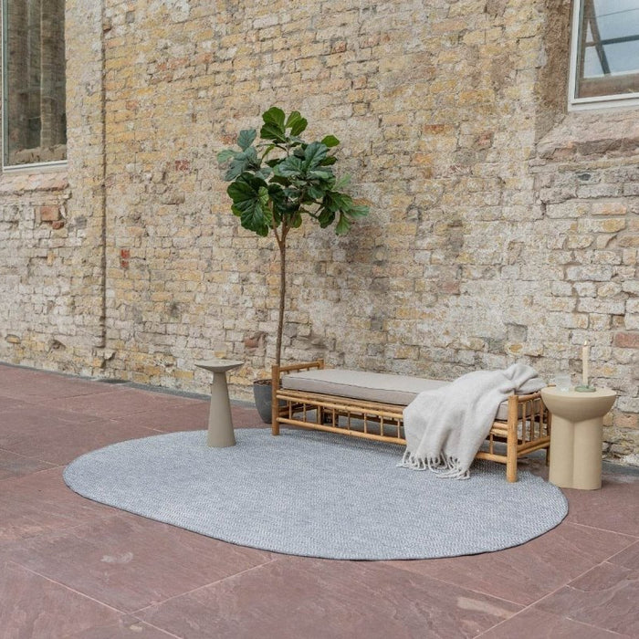 Eva Interior Buitenkleed Dahl Ovaal - Grijs - Dubbelzijdig