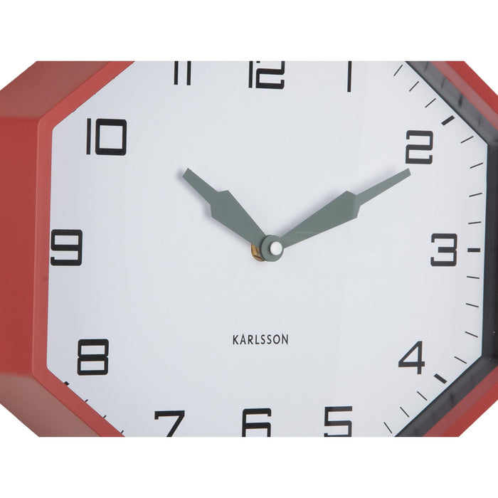 Karlsson - Wall Clock Modern Factory Octagon