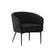 Rebellenclub Minerva Fauteuil - Zwart