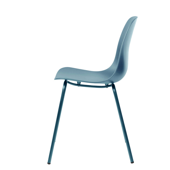 Rebellenclub Cusco Eetkamerstoel - Set van 4 - Blauw Ê