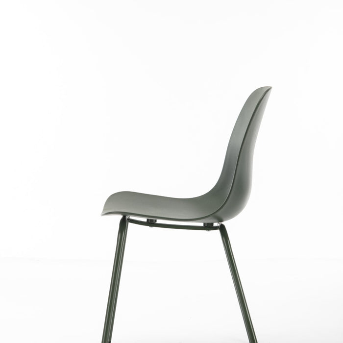 Rebellenclub Cusco Eetkamerstoel - Set van 4 - Olijf Ê