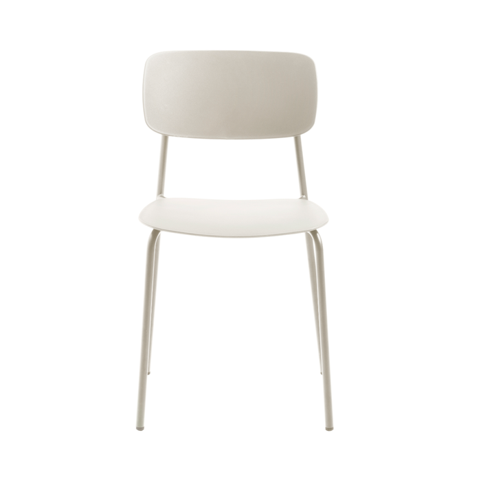 Rebellenclub Strom Eetkamerstoel - Set van 4 - Greige