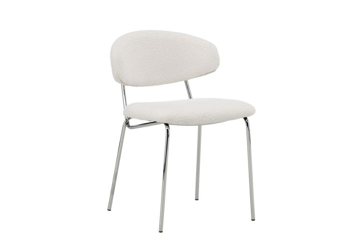 Rebellenclub Otti Eetkamerstoel - Set van 2 - Wit