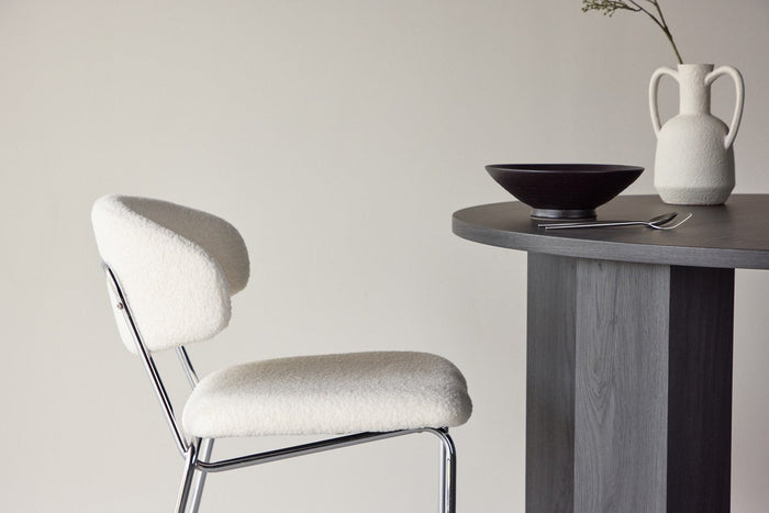 Rebellenclub Otti Eetkamerstoel - Set van 2 - Wit