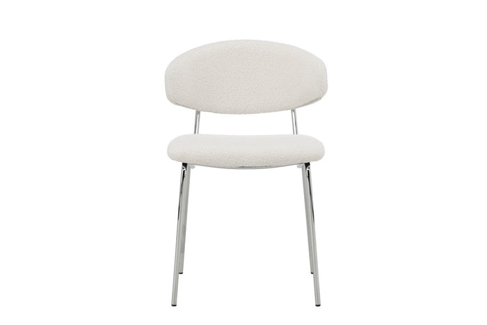 Rebellenclub Otti Eetkamerstoel - Set van 2 - Wit