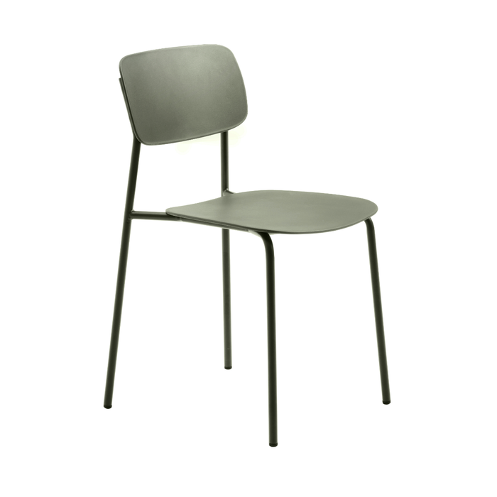 Rebellenclub Strom Eetkamerstoel - Set van 4 - Groen