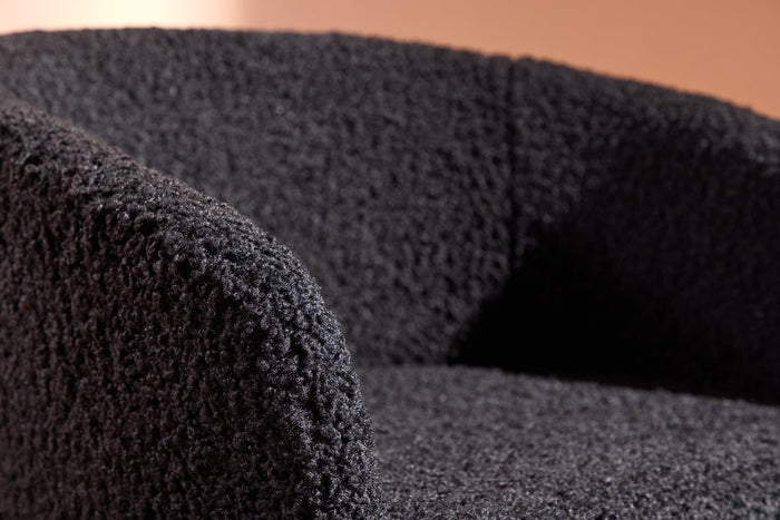 Rebellenclub Minerva Fauteuil - Zwart