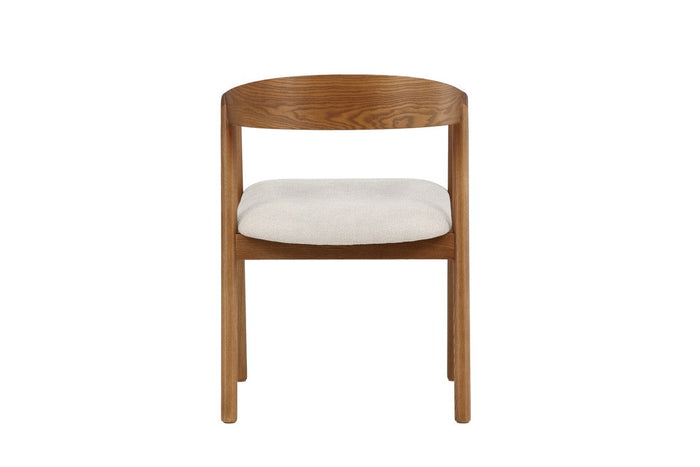 Rebellenclub Loima Eetkamerstoel - Set van 2 - Gerookt eiken