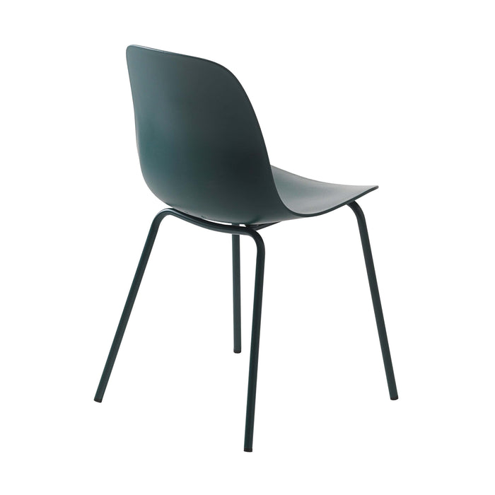 Rebellenclub Cusco Eetkamerstoel - Set van 4 - PetrolÊ