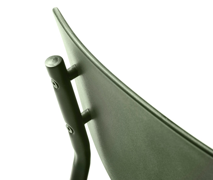 Rebellenclub Strom Eetkamerstoel - Set van 4 - Groen