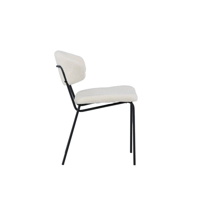 Rebellenclub Soller Eetkamerstoel - Set van 2 - Wit