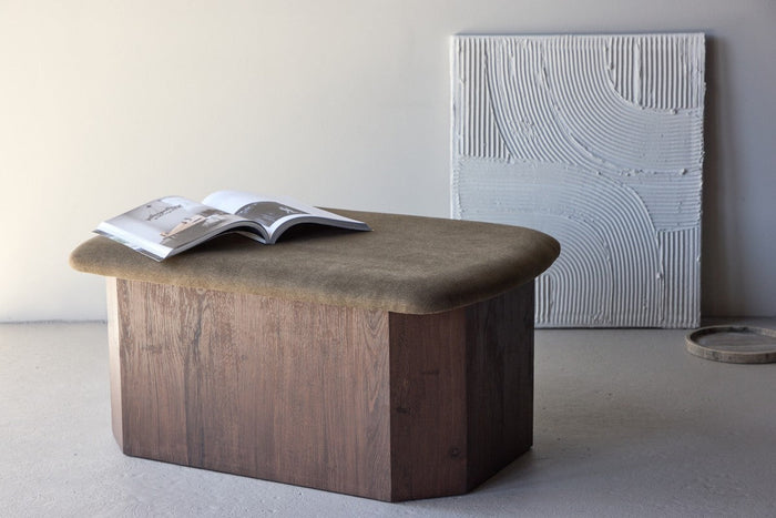 Rebellenclub Taalo Poef - Bruin