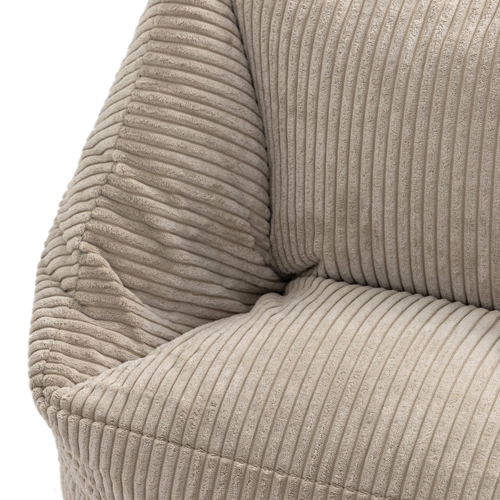 icon Natalia Kinderzitzak Fauteuil - Ribfluweel - Beige