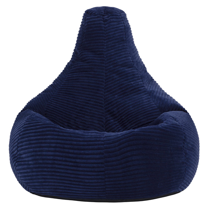 icon Dalton Kinderzitzak - Ribfluweel - Marineblauw