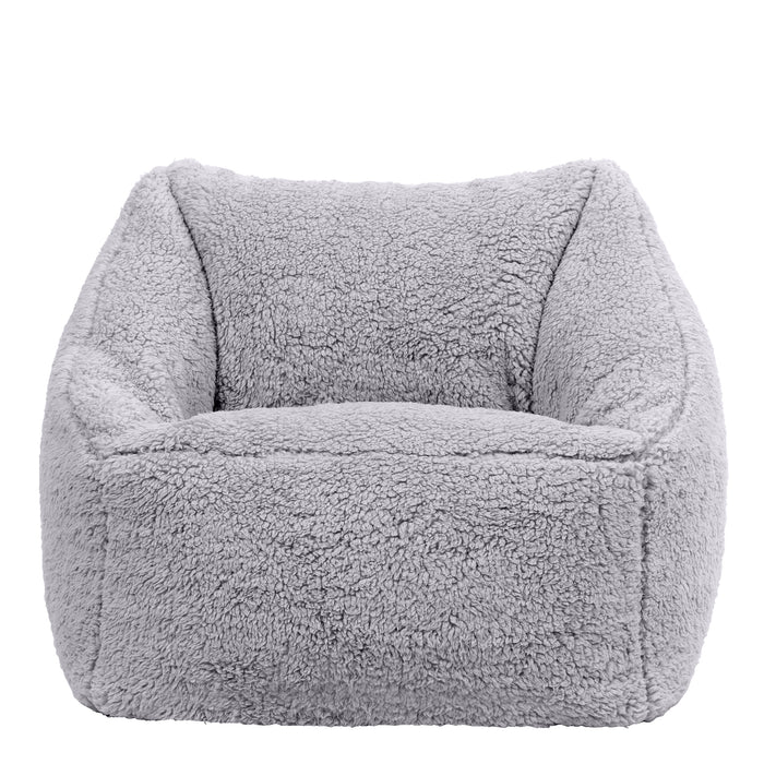 icon Natalia Kinderzitzak Fauteuil - Teddy - Grijs