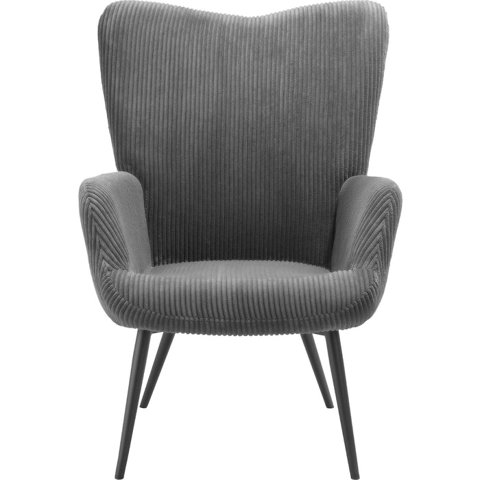 tectake® Fauteuil Hygge gestoffeerd, ergonomisch, draagkracht 150 kg