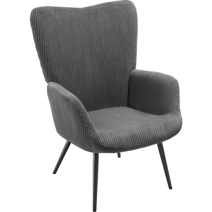 tectake® Fauteuil Hygge gestoffeerd, ergonomisch, draagkracht 150 kg