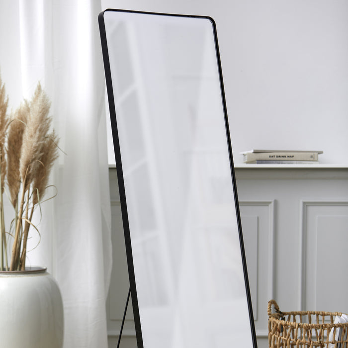 Villa Collection Verdal Spiegel 140 x 45 cm - Zwart