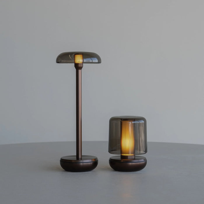 Humble Air Oplaadbare Tafellamp - Bronze Smoked